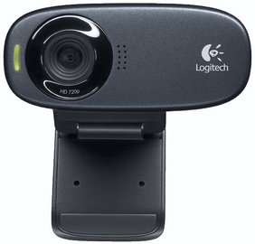 Veebikaamera Logitech C310, must, CMOS