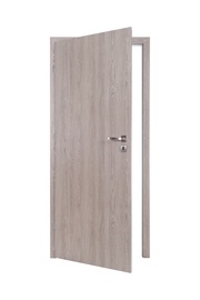 Siseukseleht PerfectDoor Uno UNO, vasakpoolne, hall tamm, 203.5 x 64.4 x 4 cm