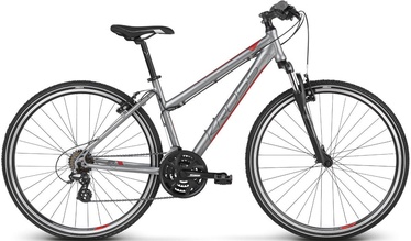 Велосипед кроссовый Kross Evado 2.0, 28 ″, L рама, серебристый