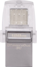 Kingston 128GB DataTraveler microDuo 3C USB 3.1 Grey