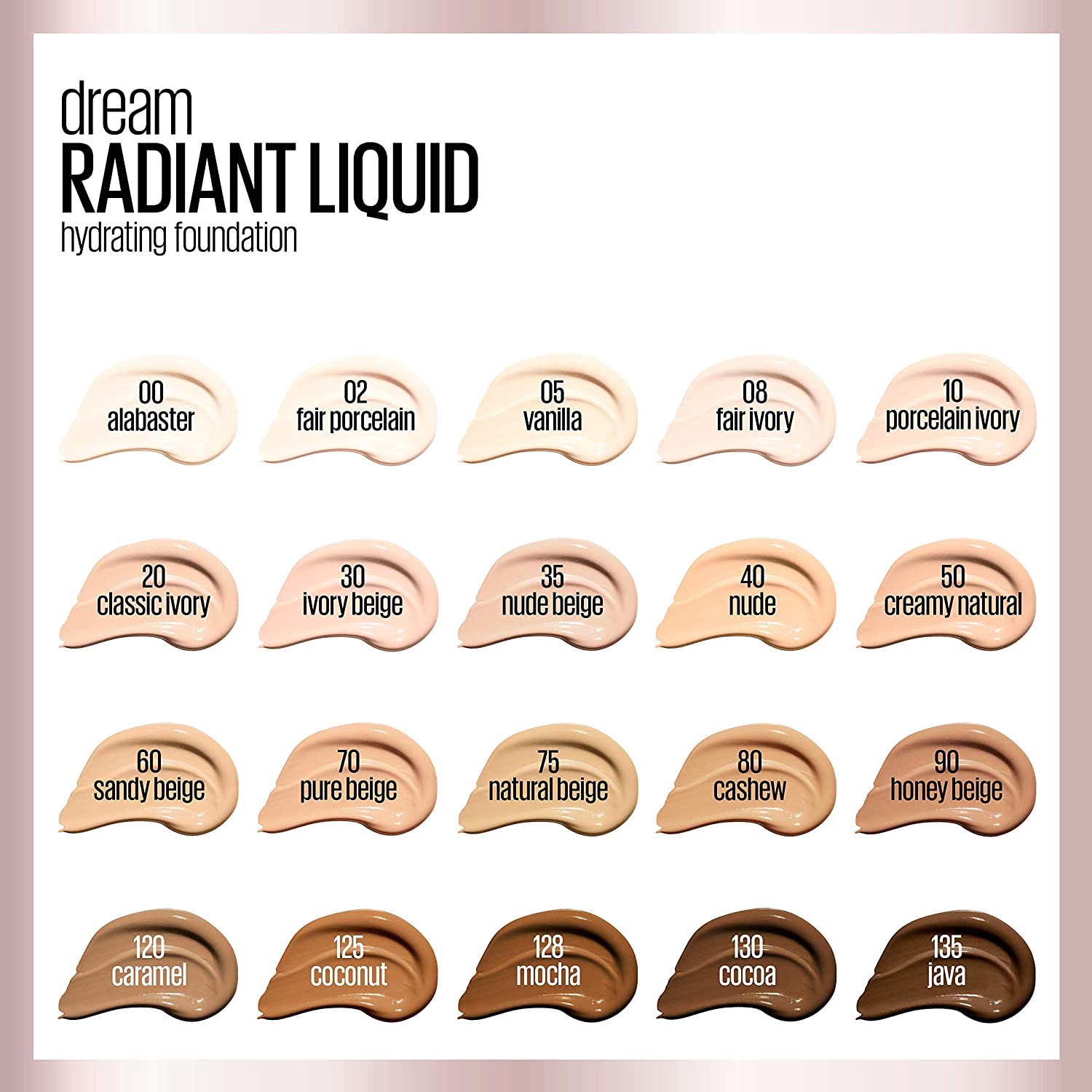 dream radiant foundation