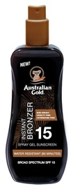 Päikesekaitsesprei Australian Gold Instant Bronzer SPF15, 100 ml