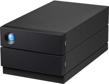 Cietais disks Lacie 2big, HDD, 16 TB, melna