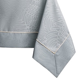 Скатерть AmeliaHome Gaia PPG Light Grey, 140x400 см