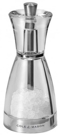 Cole and Mason Precision Pina Acrylic Salt Mill 125mm