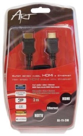 ART Cable Ethernet HDMI / HDMI 3m