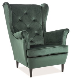 Fotelis Signal Meble Lady Green, 75x85x101 cm