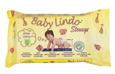 Влажные салфетки Baby Lindo Stenago Aloe Vera, 72 шт.