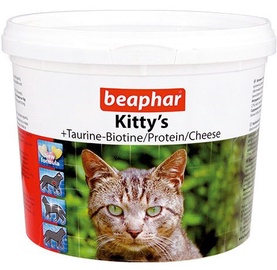Пищевые добавки, витамины для кошек Beaphar Kittys Mix with Fish Cheese and Taurine 750pcs