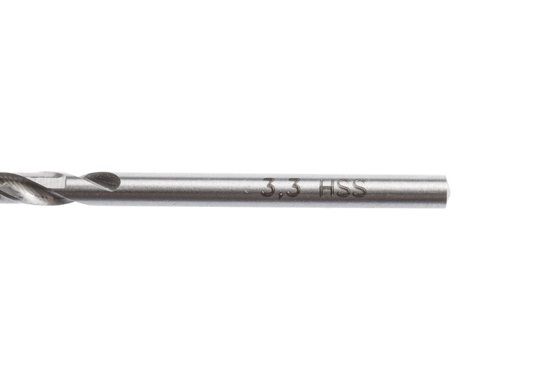 Urbis Forte Tools, metāla/čuguns, hss, taisne, 3.3 mm x 6.5 cm