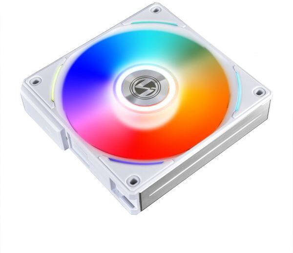 korpusui Lian Li UNI Fan AL120 RGB PWM 