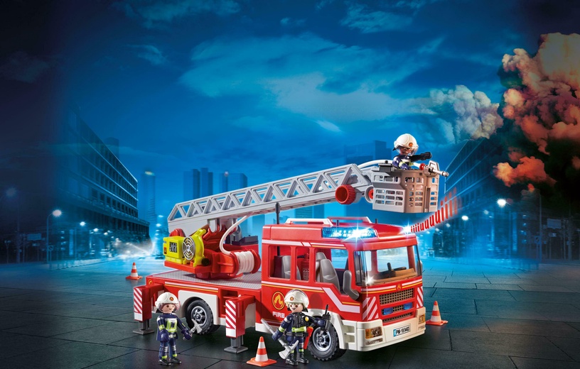 Конструктор Playmobil City Action Fire Ladder Unit 9463 9463, пластик