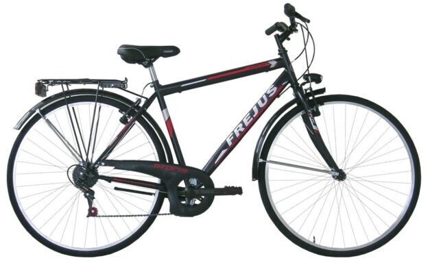 Velosipēds tūristu Frejus, 28 ", melna