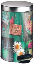 Meliconi New Line Waste Bin Love My Home 14l