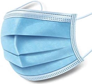 Senso Disposable 3-Layer Protective Hygienic Face Mask Bluee 25pcs