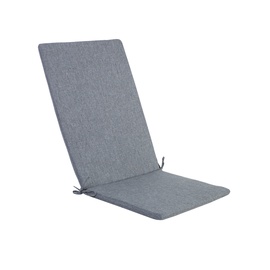Krēslu spilvens Home4you, pelēka, 115 x 48 cm