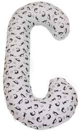 Ceba Baby Maternity Physio Pillow Duo Grey Cats Jersey