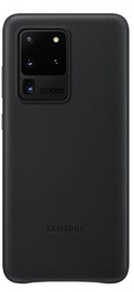 Samsung Leather Back Case For Samsung Galaxy S20 Ultra Black