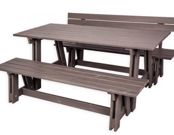 Folkland Timber Garden Set Riva Graphite