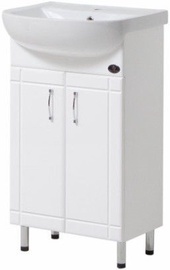 Vannas istabas skapītis Julius Trading Econom T0013 465x820x281mm White