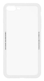 Чехол Tellur Glass Simple, Apple iPhone 8 Plus, белый