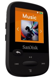 Музыкальный проигрыватель Sandisk Sport Black, 8 ГБ
