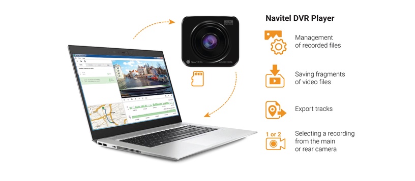 Videoregistraator Navitel AR280 DUAL
