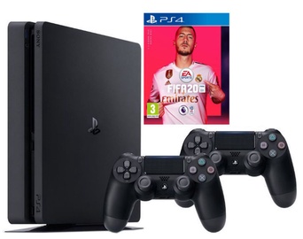 Игровая консоль Sony PlayStation 4 Slim, Ethernet LAN (RJ-45) / 3.5 mm (AUX) / Wi-Fi / Wi-Fi Direct / Audio Out / Bluetooth 2.1, 1 TB