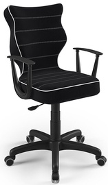Детский стул Entelo Norm Size 5 JS01, черный, 370 мм x 1010 мм