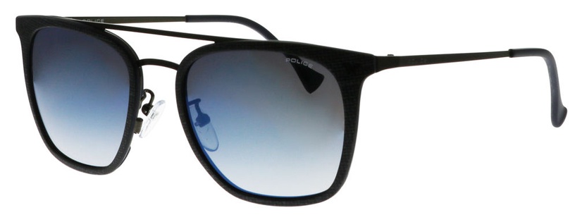 Солнцезащитные очки повседневные Police Impact 1 SPL152N AG2B, 53 мм, синий/черный
