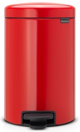 Atkritumu tvertne Brabantia NewIcon, sarkana, 3 l, 26.4 cm x 16.8 cm