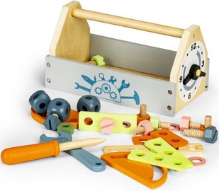 EcoToys Wooden Toolbox Workshop Set Mini