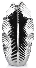 Mondex Leaf Silver Vase 36.5cm
