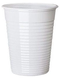 Merkant Plastic Glass 100pcs White