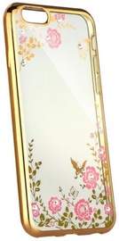 Blun Diamond Back Case For Samsung Galaxy J5 J530F Transparent/Gold