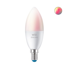 Lambipirn WiZ LED, rgb, E14, 4.9 W, 470 lm