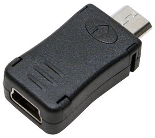 Адаптер Logilink USB-mini to USB-micro Mini USB 5 pin female, Micro USB B male