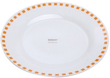 Banquet Cubito Dessert Plate 19cm Orange