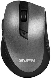 Kompiuterio pelė Sven RX-425W Grey, bevielė, optinė