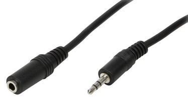 LogiLink Cable 3.5 mm to 3.5mm Black 5m