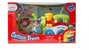 Rotaļu vilciens ASKATO RC Cartoon Train Cartoon Train 6605, 150 mm