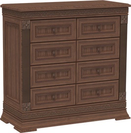 MN Chest Of Drawers K1 100 Dark Brown