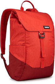 Mugursoma Thule Lithos 15.6" 20L Laptop Backpack Lava/Red Feather, sarkana, 15.6"