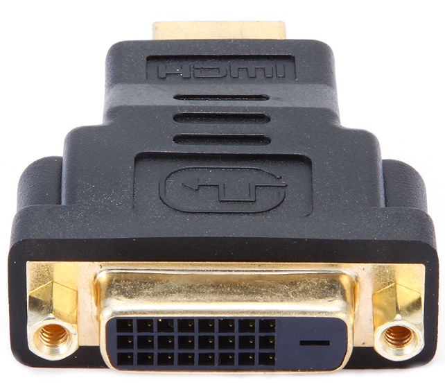 Adapteris Gembird HDMI male, DVI, juoda