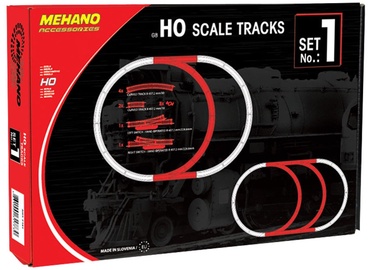 Sliede Mehano HO Scale Rails Tracks F101