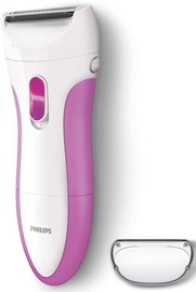 Sieviešu skuveklis Philips SatinShave Essential HP6341/00, balta/rozā