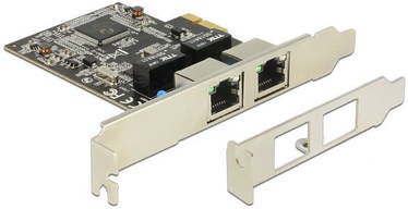 Delock PCe 2 x RJ45 Gigabit LAN