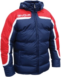 Зимняя куртка, мужские Givova, синий/красный, 2XS