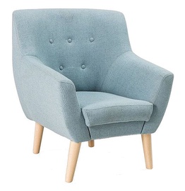 Fotelis Signal Meble Nordic 1 Cablo 10 Blue, 76x75x90 cm