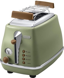 Тостер De'Longhi Icona Vintage CTOV 2103.GR Green